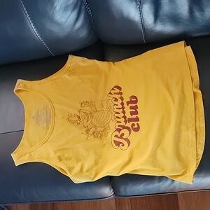 Disney Cheshire Cat Alice in Wonderland Brunch Club Tank Top XL